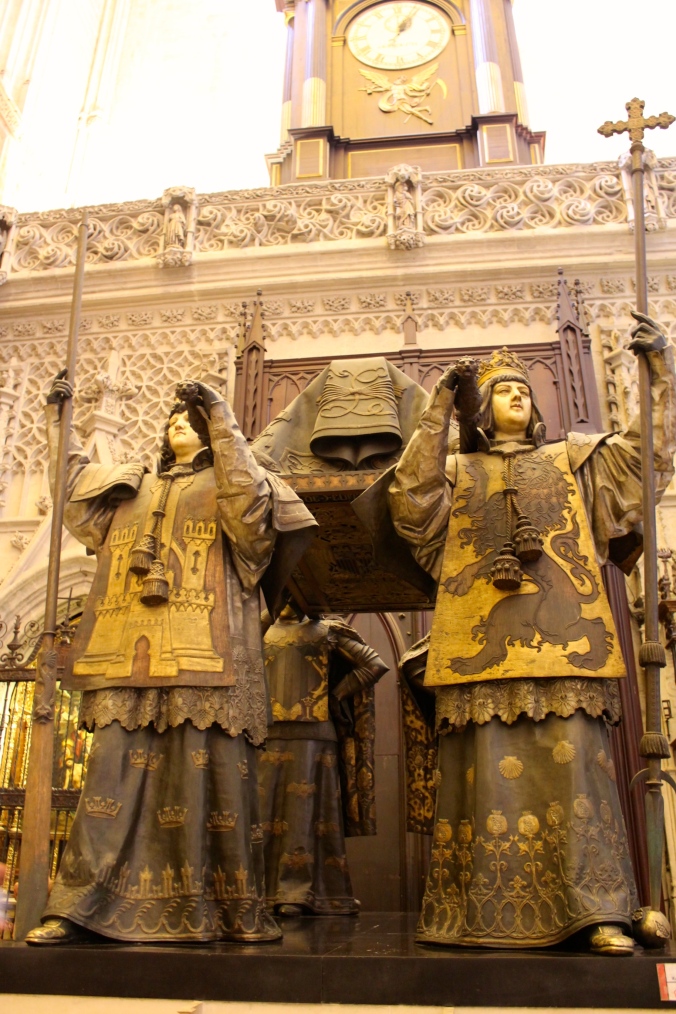 Tomb of Christopher Columbus. 