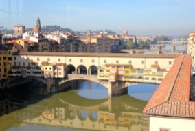 Ponte Vecchio as seen from the Uffizi
